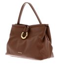 COCCINELLE Elisbet Smooth Leather Handbag Cognac COCCINELLE Elisbet Smooth Leather Handbag Cognac