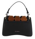 COCCINELLE C-Me N.Geo.Pat Handbag Multi Cognac / Noir COCCINELLE C-Me N.Geo.Pat Handbag Multi Cognac / Noir