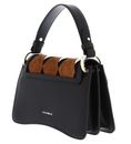 COCCINELLE C-Me N.Geo.Pat Handbag Multi Cognac / Noir COCCINELLE C-Me N.Geo.Pat Handbag Multi Cognac / Noir