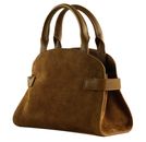 COCCINELLE Sabine Suede Bi Handbag Cognac / Cognac COCCINELLE Sabine Suede Bi Handbag Cognac / Cognac
