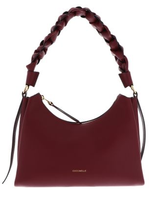 COCCINELLE Boheme Grana Double Shoulder Bag M Ribes / Prune