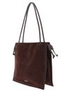 COCCINELLE Dulse Suede Handbag Brunette / Brunet COCCINELLE Dulse Suede Handbag Brunette / Brunet