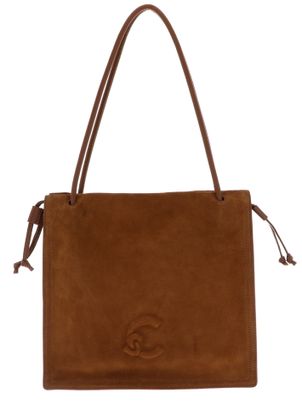 COCCINELLE Dulse Suede Handbag Cognac / Cognac