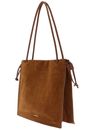 COCCINELLE Dulse Suede Handbag Cognac / Cognac COCCINELLE Dulse Suede Handbag Cognac / Cognac