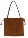 COCCINELLE Dulse Suede Handbag Cognac / Cognac COCCINELLE Dulse Suede Handbag Cognac / Cognac