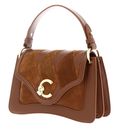COCCINELLE C-Me N.Geo.Pat Handbag Cognac / Cognac COCCINELLE C-Me N.Geo.Pat Handbag Cognac / Cognac