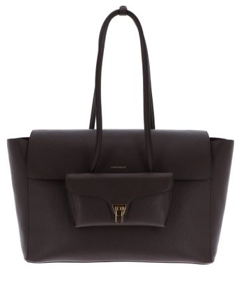 COCCINELLE Double Beat Shopper Brunette