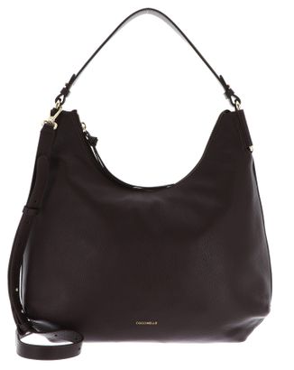 COCCINELLE Rebekka Handbag Grained Leather Brunette