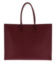 COCCINELLE Maxi Log Handbag Grained Leather Ribes
