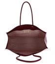 COCCINELLE Maxi Log Handbag Grained Leather Ribes