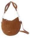 COCCINELLE Sunup Suede Shoulder Bag Cognac COCCINELLE Sunup Suede Shoulder Bag Cognac