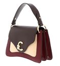 COCCINELLE C-Me Tricolor Handbag Grainy Leather Ribe / Brun / Betul COCCINELLE C-Me Tricolor Handbag Grainy Leather Ribe / Brun / Betul