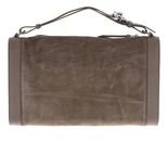 COCCINELLE Elinor Suede Bimaterial Handbag Warm Taupe / Warm Taupe COCCINELLE Elinor Suede Bimaterial Handbag Warm Taupe / Warm Taupe
