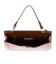 COCCINELLE C-Me Handbag Grained Leather Cognac COCCINELLE C-Me Handbag Grained Leather Cognac