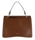 COCCINELLE C-Me Calf Handbag Cognac COCCINELLE C-Me Calf Handbag Cognac