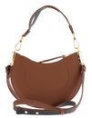 COCCINELLE Sunup Shoulder Bag Cognac / Noir COCCINELLE Sunup Shoulder Bag Cognac / Noir