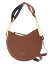 COCCINELLE Sunup Shoulder Bag Cognac / Noir COCCINELLE Sunup Shoulder Bag Cognac / Noir