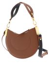 COCCINELLE Sunup Shoulder Bag Cognac / Noir COCCINELLE Sunup Shoulder Bag Cognac / Noir