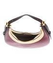 COCCINELLE Whisper Tricolor Shoulder Bag Ribes / Betu / Brun COCCINELLE Whisper Tricolor Shoulder Bag Ribes / Betu / Brun