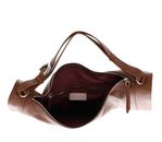 COCCINELLE Elinor Handbag Grained Leather Cognac