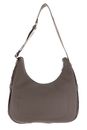 COCCINELLE Raquel Handbag Double Grainy Leather M Warm Taupe / Rosette