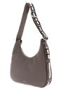 COCCINELLE Raquel Handbag Double Grainy Leather M Warm Taupe / Rosette
