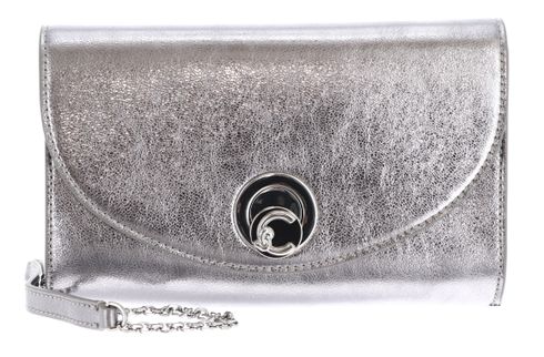 COCCINELLE Nikla Smooth Handbag Smooth Leather Steel