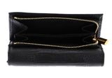 COCCINELLE Metallic Lizard Wallet Noir COCCINELLE Metallic Lizard Wallet Noir