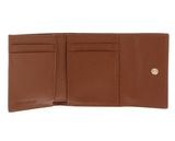 COCCINELLE Metallic Soft Wallet Grained Leather Cognac COCCINELLE Metallic Soft Wallet Grained Leather Cognac