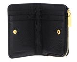 COCCINELLE Metallic Lizard Credit Card Holder Noir COCCINELLE Metallic Lizard Credit Card Holder Noir