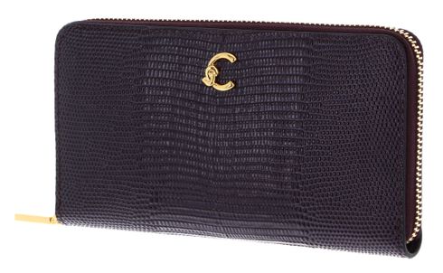 COCCINELLE C-Me Lizard Wallet Prune COCCINELLE C-Me Lizard Wallet Prune