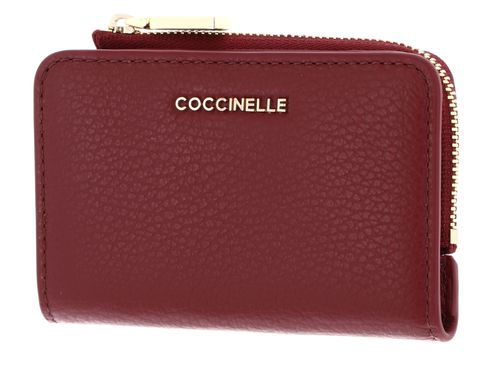 COCCINELLE Metallic Soft Credit Card Holder Ribes