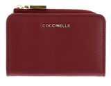 COCCINELLE Metallic Soft Credit Card Holder Ribes COCCINELLE Metallic Soft Credit Card Holder Ribes