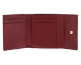 COCCINELLE Metallic Soft Wallet Grained Leather Ribes COCCINELLE Metallic Soft Wallet Grained Leather Ribes