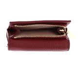COCCINELLE Metallic Soft Wallet Grained Leather Ribes COCCINELLE Metallic Soft Wallet Grained Leather Ribes