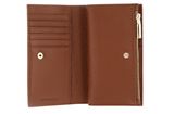 COCCINELLE Metallic Soft Wallet Cognac COCCINELLE Metallic Soft Wallet Cognac
