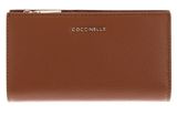 COCCINELLE Metallic Soft Wallet Cognac COCCINELLE Metallic Soft Wallet Cognac
