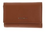 COCCINELLE Metallic Soft Wallet Grainy Leather Cognac COCCINELLE Metallic Soft Wallet Grainy Leather Cognac