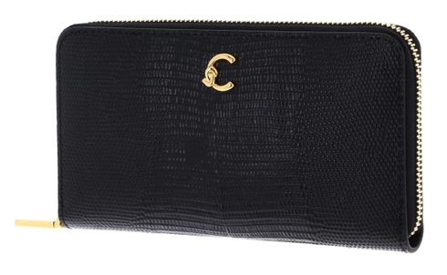 COCCINELLE C-Me Lizard Wallet Noir COCCINELLE C-Me Lizard Wallet Noir