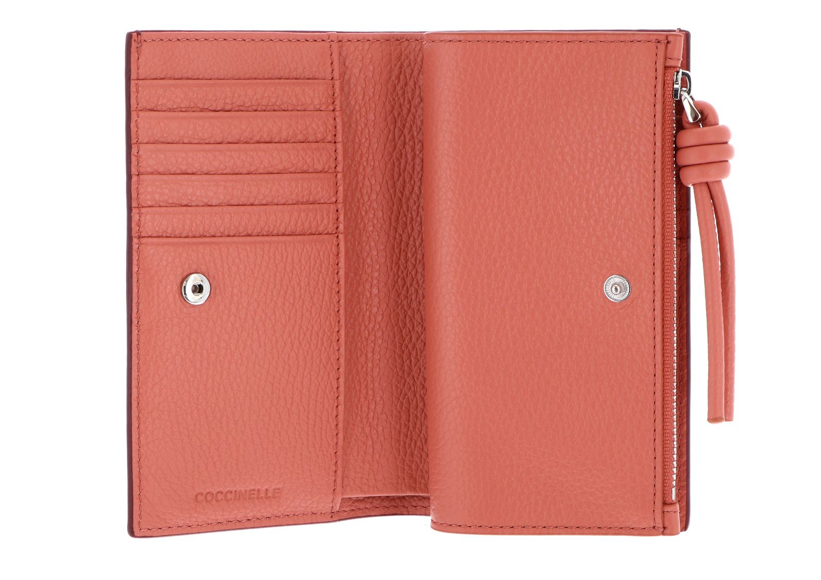 COCCINELLE Myrtha Maxi Log Wallet Ribes / Pink Clay COCCINELLE Myrtha Maxi Log Wallet Ribes / Pink Clay