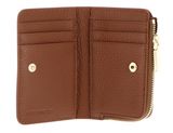 COCCINELLE Metallic Soft Credit Card Holder Cognac COCCINELLE Metallic Soft Credit Card Holder Cognac
