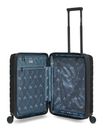 Bergpfeil Travel Cabin Trolley With Front Pocket S+ Black Night Metallic
