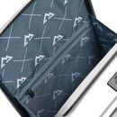 Bergpfeil Travel Cabin Trolley With Front Pocket S+ Ice White Metallic