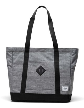Herschel Heritage Tote Raven Crosshatch Herschel Heritage Tote Raven Crosshatch
