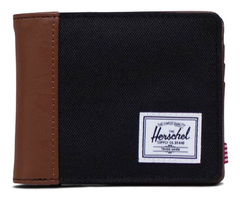 Herschel Hank RFID Wallet Black / Tan Herschel Hank RFID Wallet Black / Tan