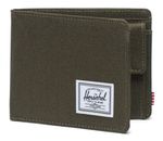Herschel Roy RFID Coin Wallet Ivy Green