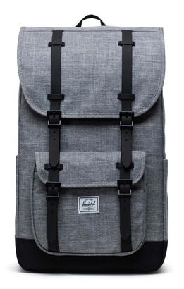 Herschel Little America Backpack 30 L Raven Crosshatch