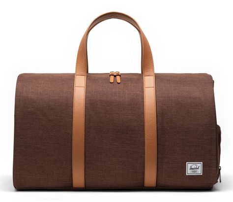 Herschel Novel Duffle M Potting Soil Crosshatch