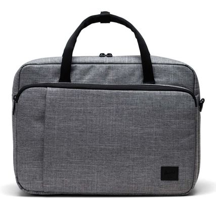 Herschel Gibson Messenger Bag Tech 18 L Raven Crosshatch Herschel Gibson Messenger Bag Tech 18 L Raven Crosshatch