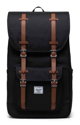 Herschel Little America Backpack 30 L Black Herschel Little America Backpack 30 L Black